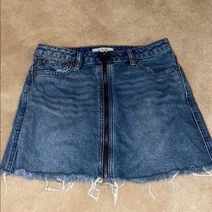 Free People Denim Skirt